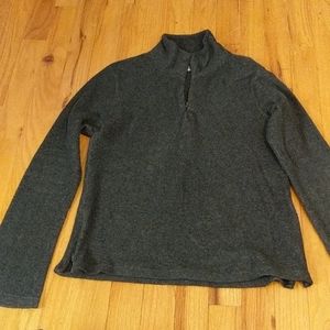 Old Navy Dark Gray Fleece Pullover.